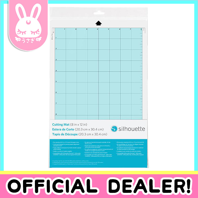 Silhouette Portrait Light Hold Cutting Mat for Scrapbooking 8 x 12