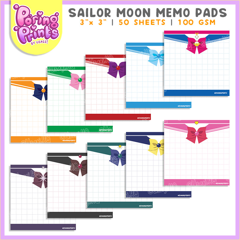 Memo Pads | Pretty Guardian Sailor Moon