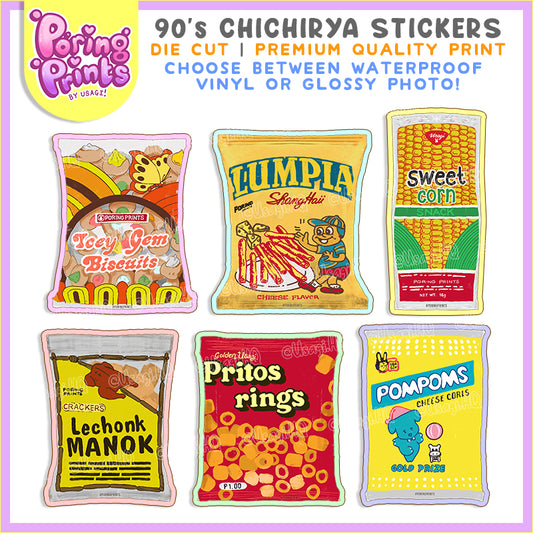 Die Cut Stickers | 90's Chichirya
