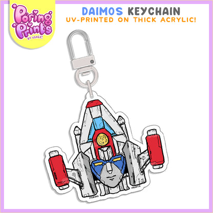 Acrylic Keychains | Mecha Heads