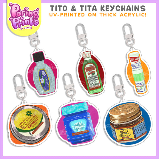 Acrylic Keychains | Tito & Tita Essentials