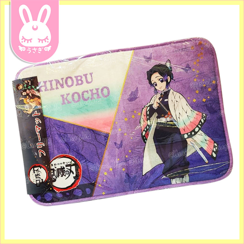 Demon Slayer: Kimetsu no Yaiba Licensed Soft Plush Floor Mat | Shinobu