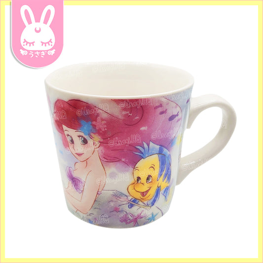 The Little Mermaid Pastel Watercolor Mug