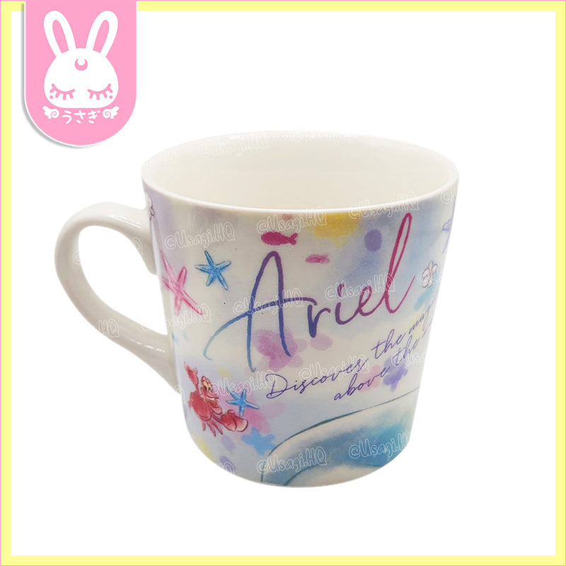 The Little Mermaid Pastel Watercolor Mug