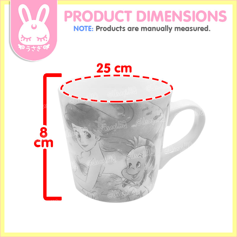 The Little Mermaid Pastel Watercolor Mug