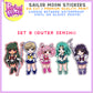 Die Cut Stickers | Pretty Guardian Sailor Moon