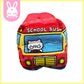 Sanrio Characters Premium School Bus Jumbo Plush Tissue Holder