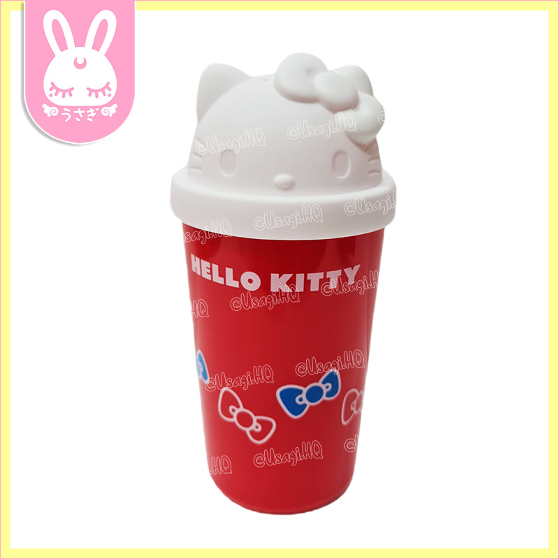 Hello Kitty Silicone Die-Cut Head Sippy Tumbler