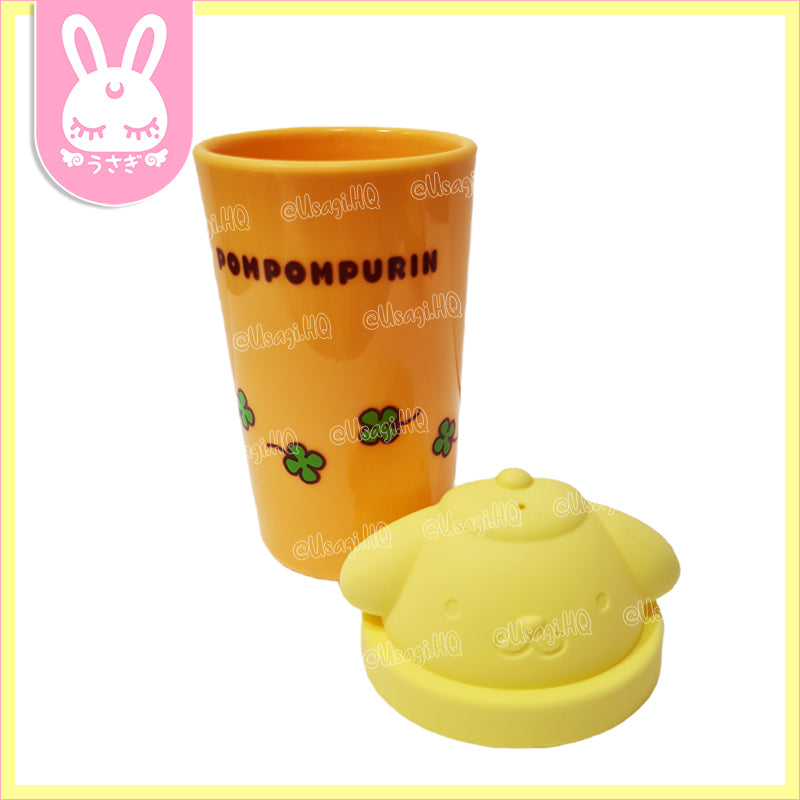 Pompompurin Silicone Die-Cut Head Sippy Tumbler