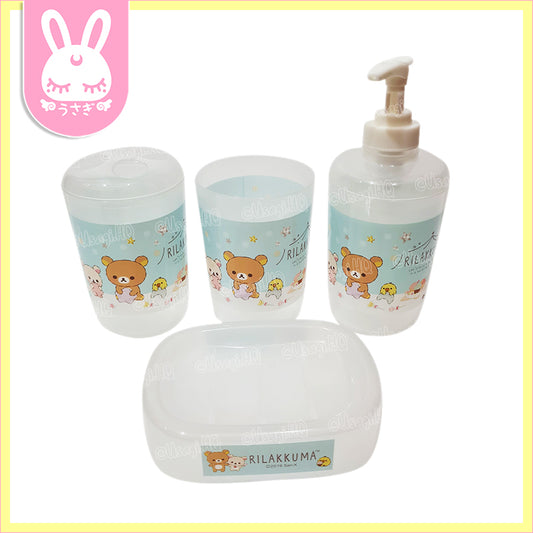 Rilakkuma & Friends ~Pajama Party~ Bath Toiletry Set