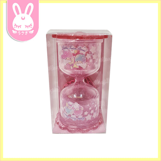 Little Twin Stars Licensed Kawaii Acrylic Hourglass Clips & Trinkets Holder