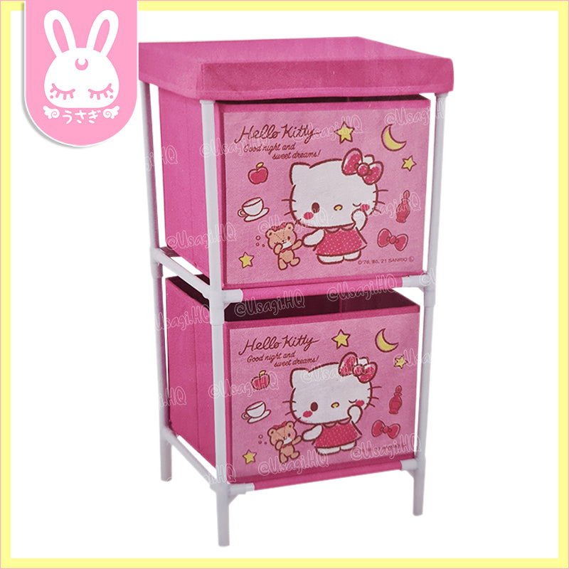 Hello Kitty ~Sleepy Time~ 2-Tier Storage Shelf