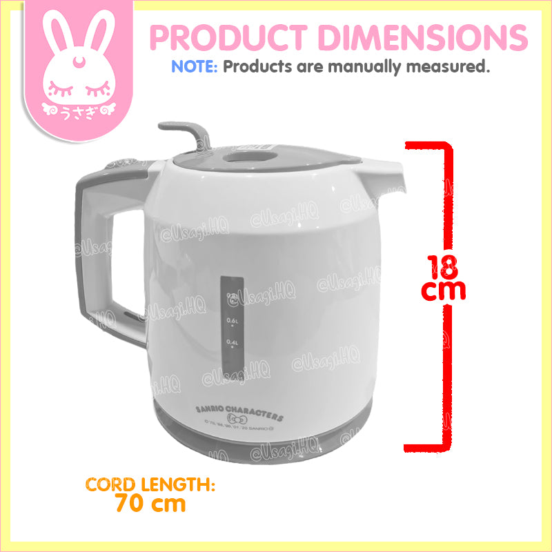 Sanrio Characters Authentic Pink Electric Kettle