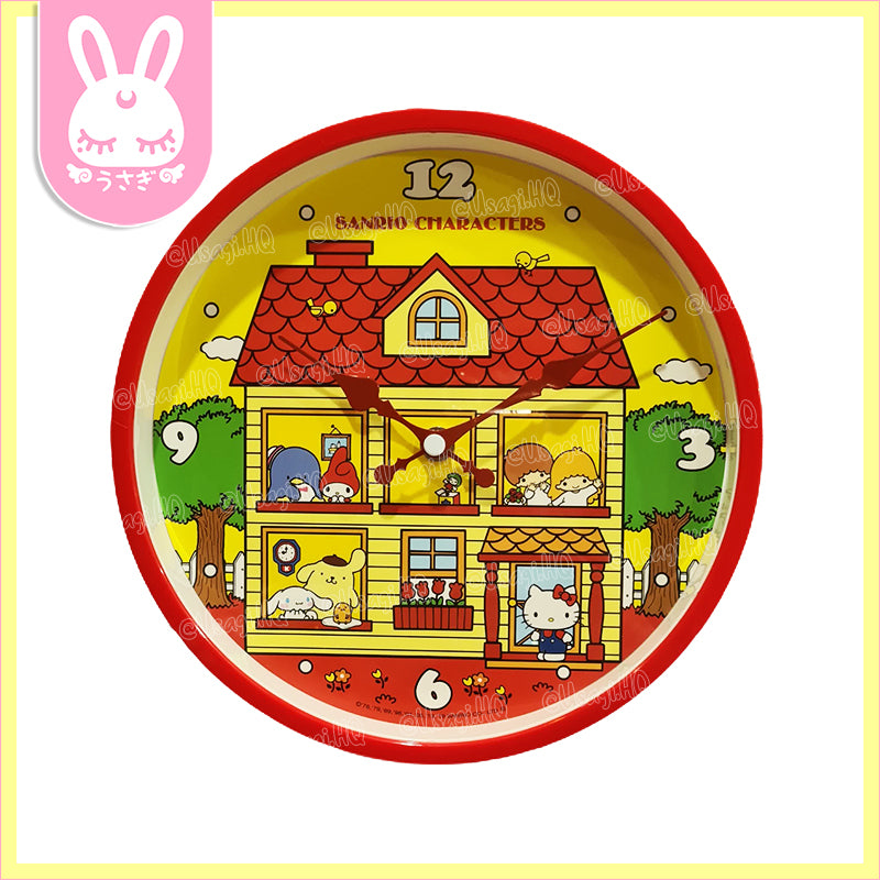 Sanrio Characters Classic Wall Clock with Pendulum