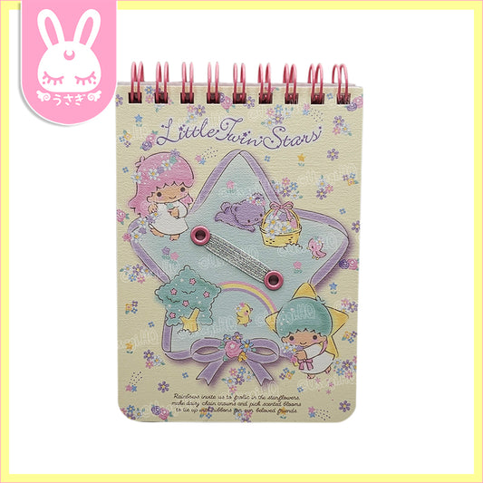 Little Twin Stars Mini Starflower B7 Notepad