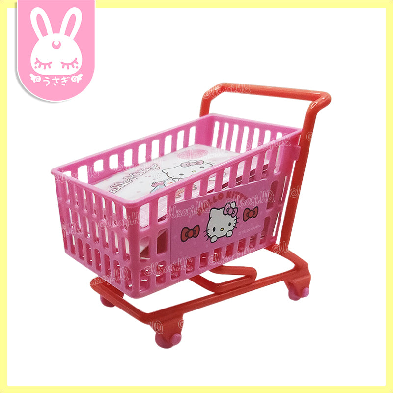 Hello Kitty Mini Kawaii Shopping Cart with Memo