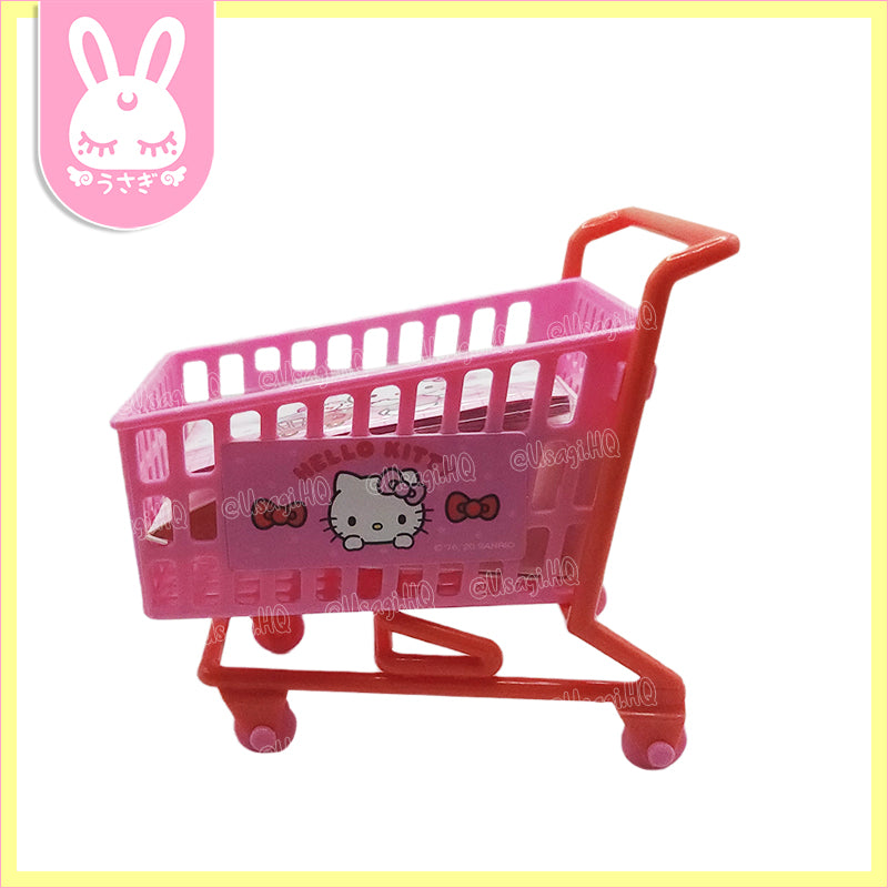 Hello Kitty Mini Kawaii Shopping Cart with Memo