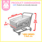 Hello Kitty Mini Kawaii Shopping Cart with Memo