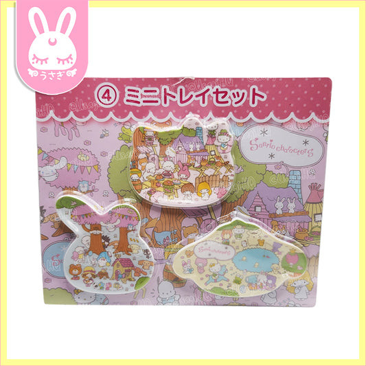 Sanrio Friends Set of 3 Mini Trays