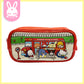 Sanrio Characters School Bus Standing Utility Purse