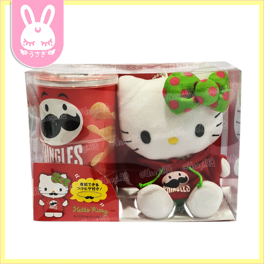 Hello Kitty x Pringles White Day Collaboration Snack & Plush Set