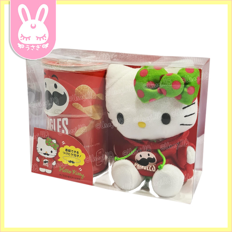 Hello Kitty x Pringles White Day Collaboration Snack & Plush Set