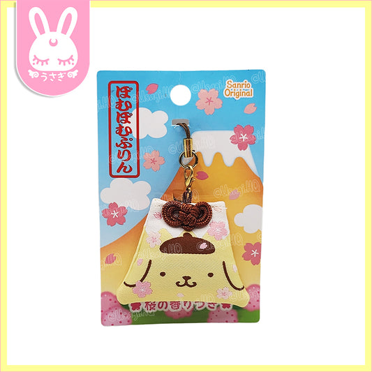 Pompompurin Mt. Fuji Sakura-scented Lucky Charm Strap