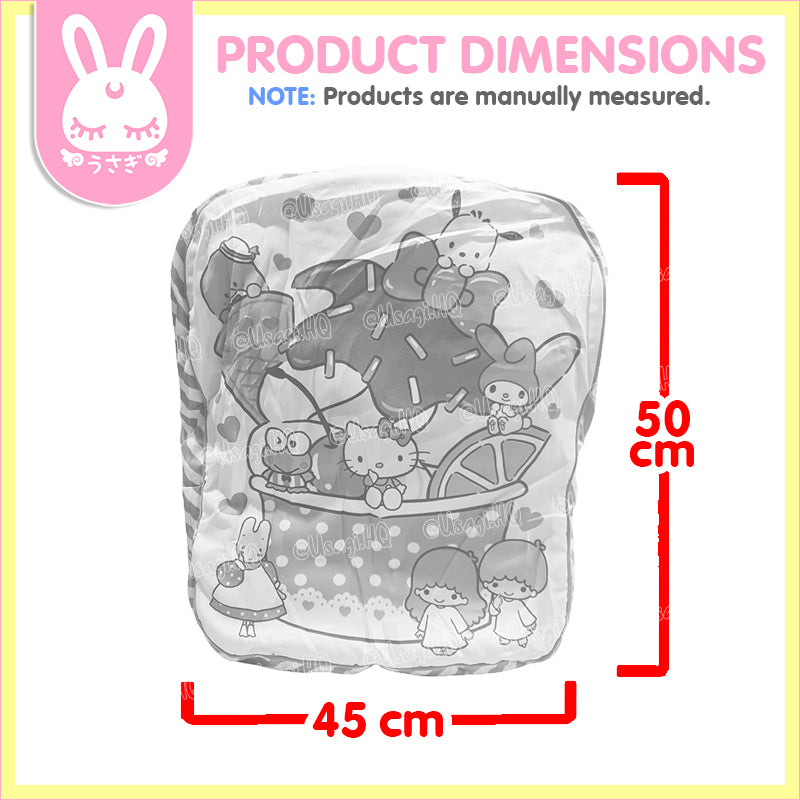 Sanrio Characters Jumbo Ice Cream Sundae Cushion | 50cm