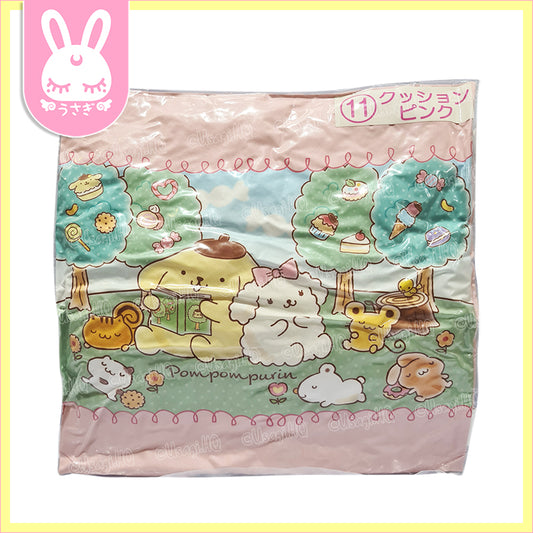 Pompompurin Sweets Series Square Pillow (Pink) | 30cm