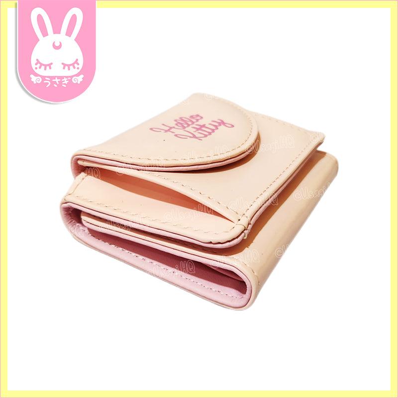 Hello Kitty Japan Licensed Baby Pink Tri-Fold Mini Wallet