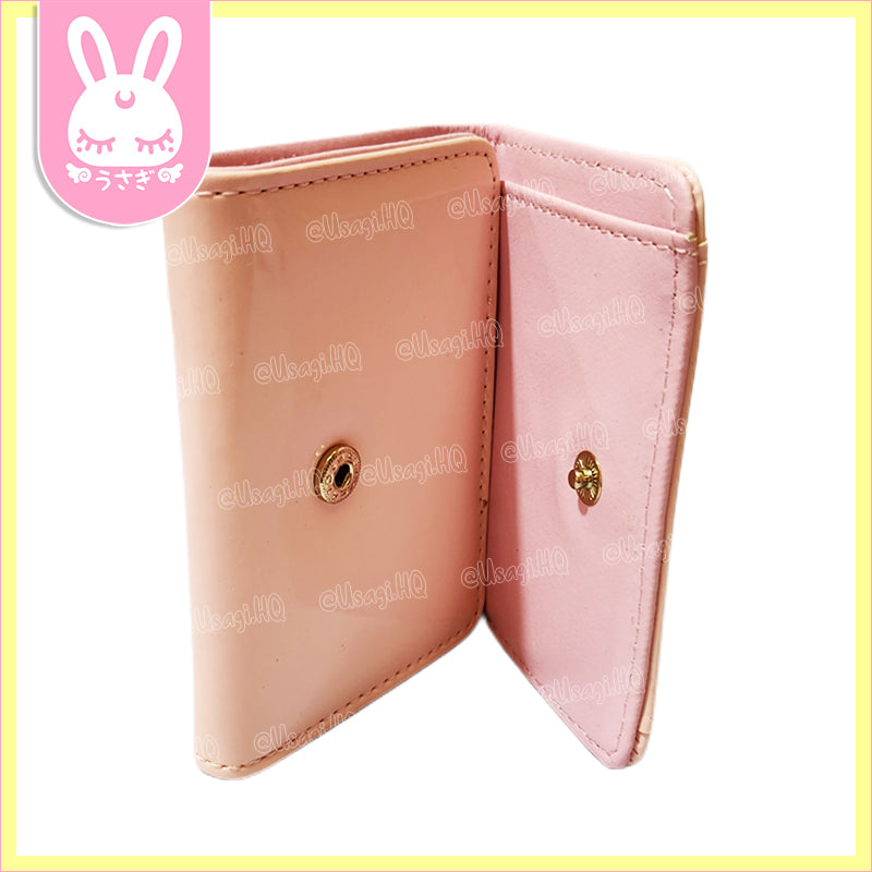 Hello Kitty Japan Licensed Baby Pink Tri-Fold Mini Wallet