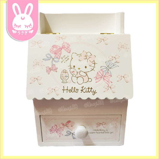 Hello Kitty Authentic Dainty Wooden Vanity Dresser