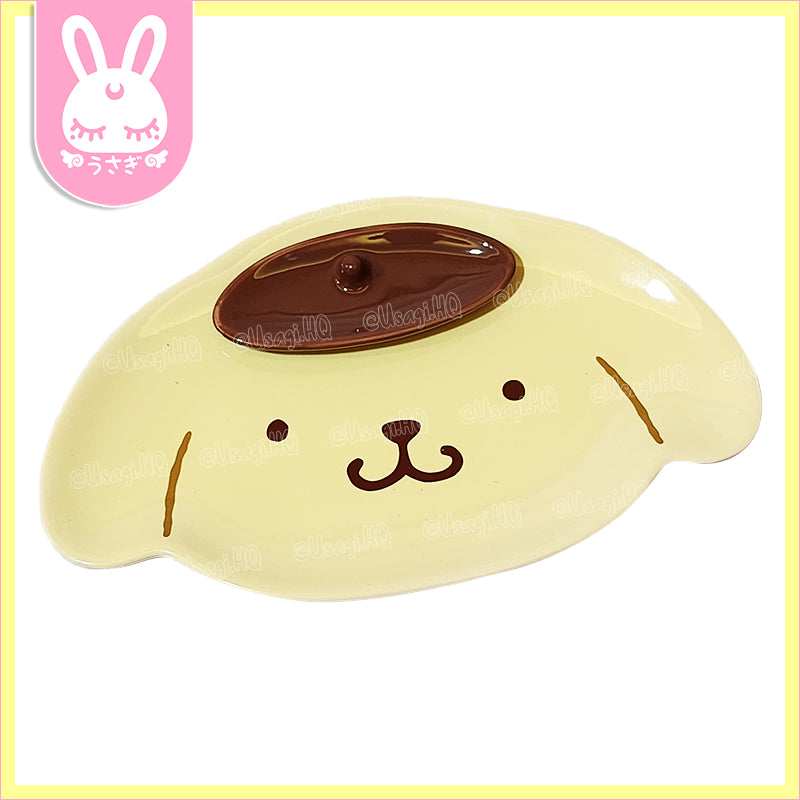 Pompompurin Classic Die-Cut Ceramic Plate Set