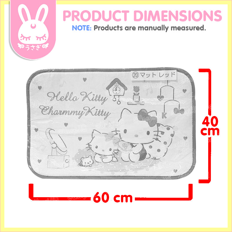 Hello Kitty & Charmmy Kitty Soft Plush Floor Mat