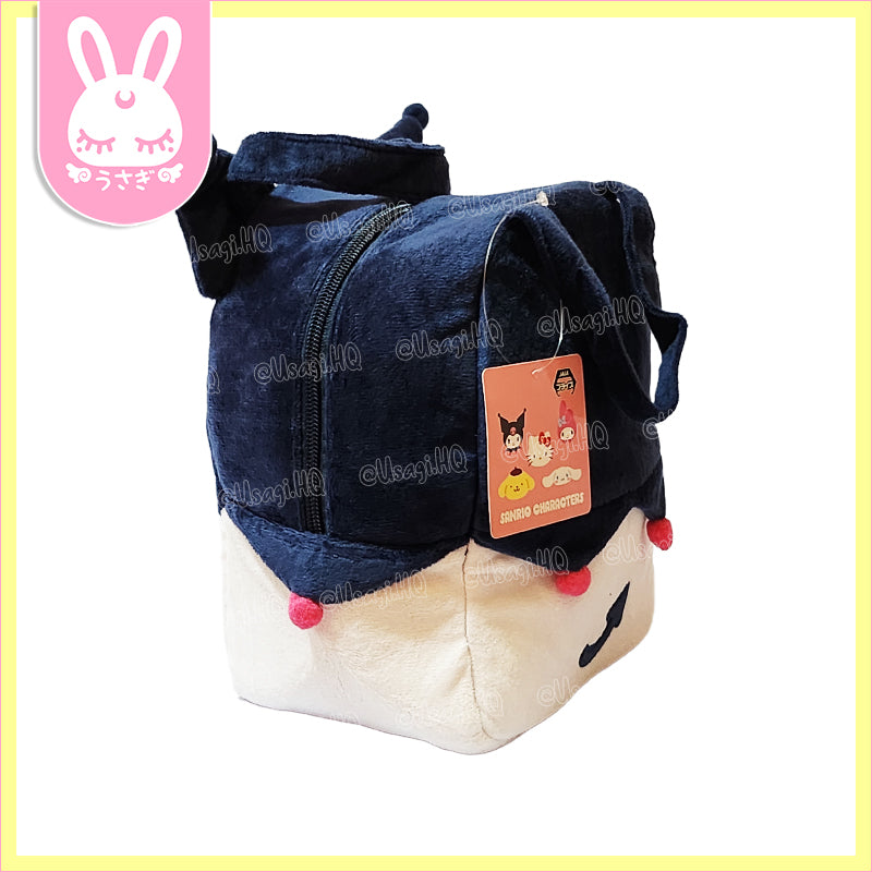 Kuromi Chubby Cube Plush Handbag