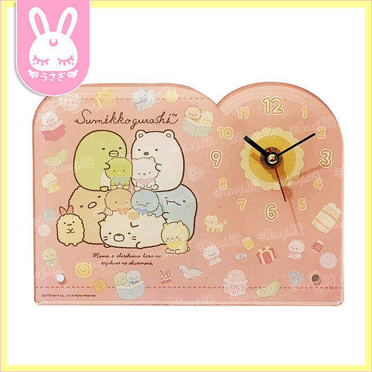 Sumikko Gurashi Kawaii Deco Acrylic Clock