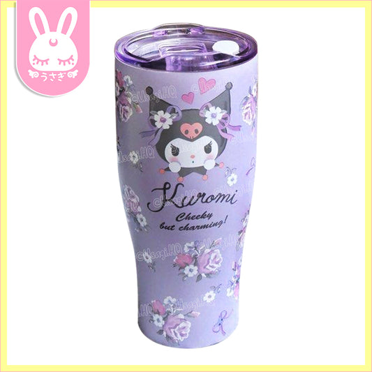 Sanrio x 7-Eleven Taiwan Collaboration Premium Insulated Tumbler | Kuromi