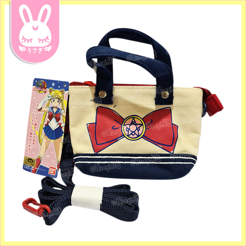 Sailor Moon Licensed Mini Mini Tote Bag Dekake Chao | Blue/Fuku