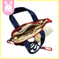 Sailor Moon Licensed Mini Mini Tote Bag Dekake Chao | Blue/Fuku