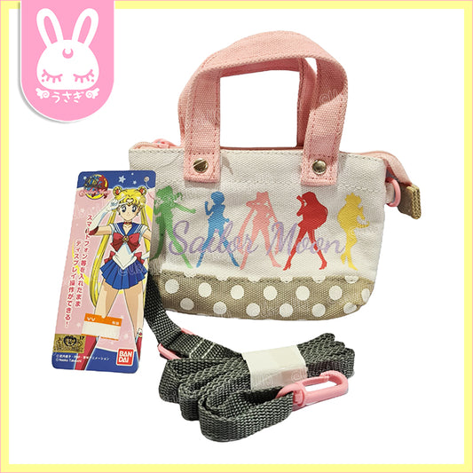 Sailor Moon Licensed Mini Mini Tote Bag Dekake Chao | Pink/Senshi