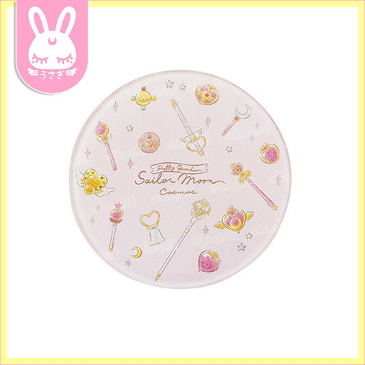 Sailor Moon Cosmos x 3Coins Collaboration Glass Coaster | Icons & Weapons