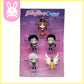 Sailor Moon Cosmos Acrylic Clips Set | Sailor Starlights