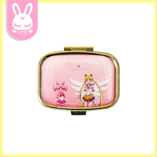 Sailor Moon Cosmos x 3Coins Collaboration Mini Accessory Case with Mirror | Sailor Moon & Chibi Moon