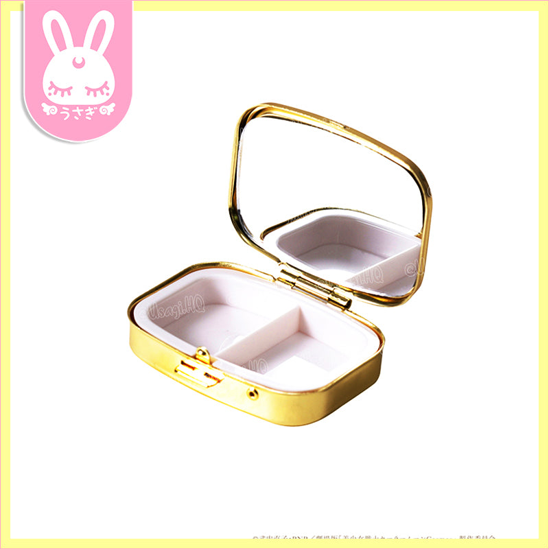 Sailor Moon Cosmos x 3Coins Collaboration Mini Accessory Case with Mirror | Sailor Moon & Chibi Moon