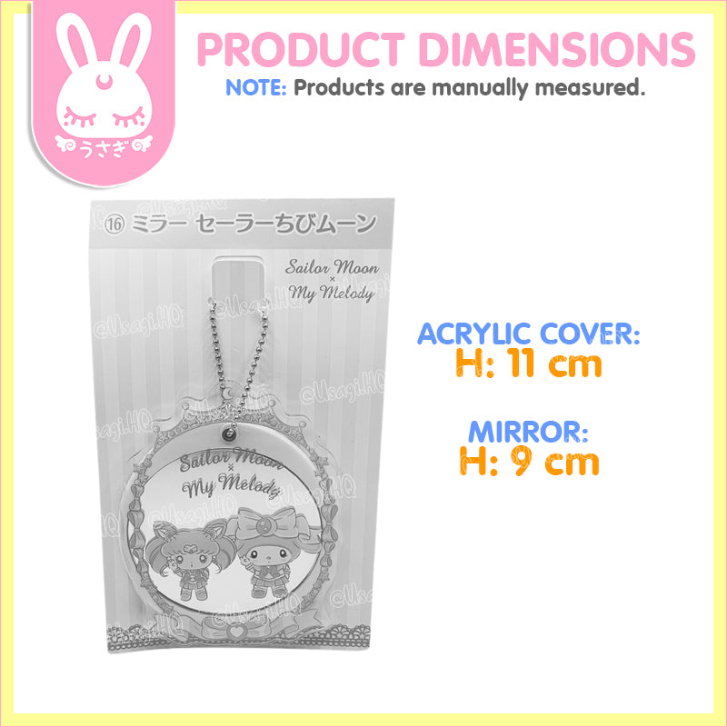 Sailor Moon x My Melody Collaboration Acrylic Mirror Bag Charm