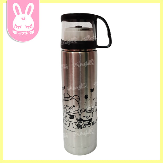 Rilakkuma & Korilakkuma Stainless Thermos with Cup | 480ml